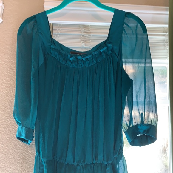 Turquoise dress - Picture 4 of 7